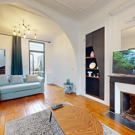 Grande Amienoise Hyper-centre, 2 Parkings, Terrasse, Vue, Bbq, Hamac, Salle De Jeux Ferienhaus